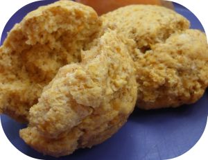 healthy whole wheat sweet potato biscuits