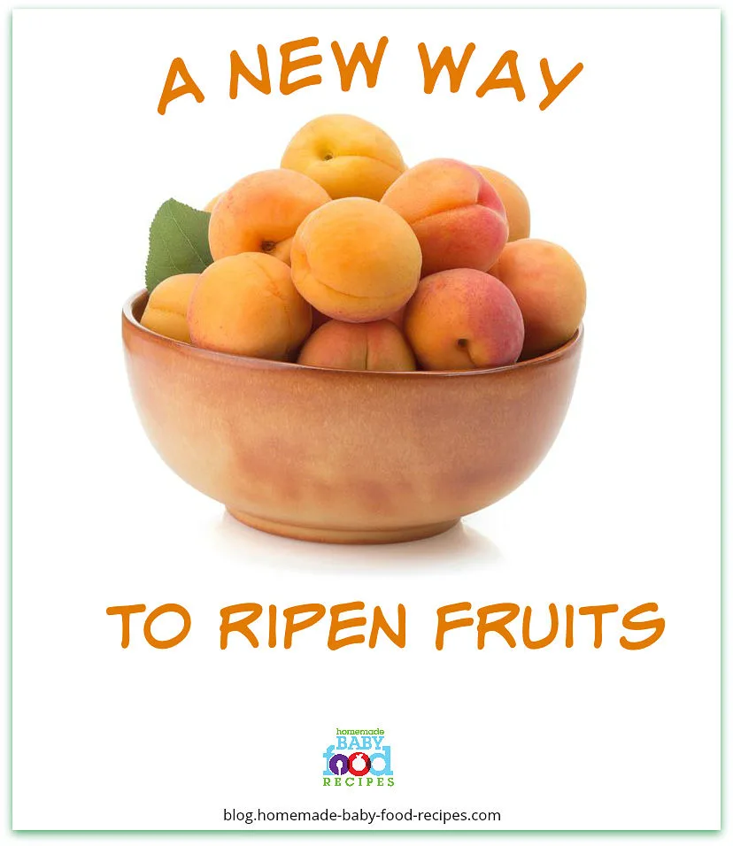 A new way to ripen fruits