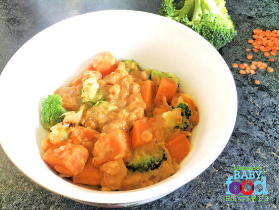 Sweet potato and coconut curry