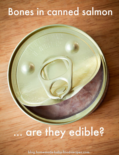 Bones in canned salmon - are they edible