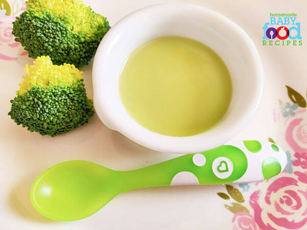 Broccoli Soup baby food
