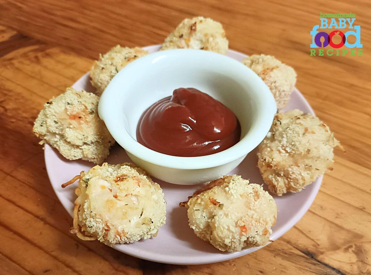 Healthy Baked Chicken Nuggets For Your Baby