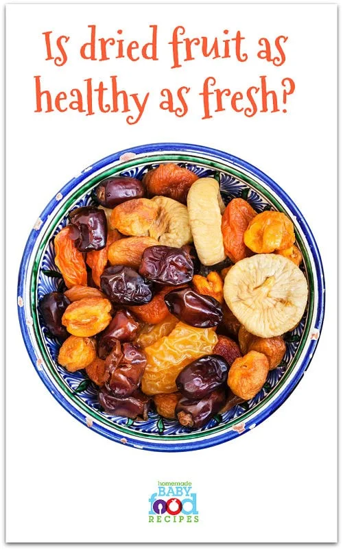 Is dried fruit as healthy as fresh
