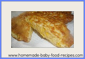 Vegetable fritters recipe
