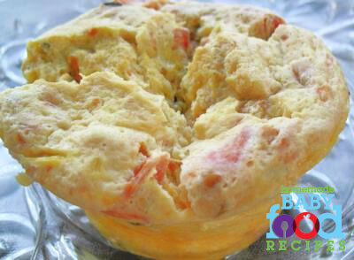Cheese and tomato baby food recipe