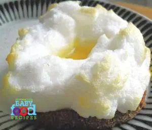 Fluffy baked egg recipe