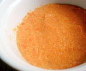 Carrot Custard - eggs baby food recipe