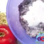 Homemade baby food recipe: Brown Rice and Blueberry Breakfast