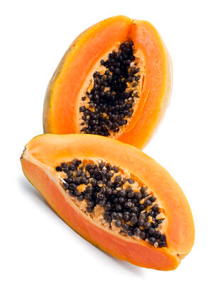 Vitamin C-rich papaya