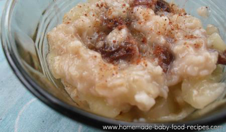 Baby breakfast recipe - the perfect constipation buster!