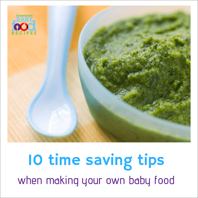 Time saving baby food tips