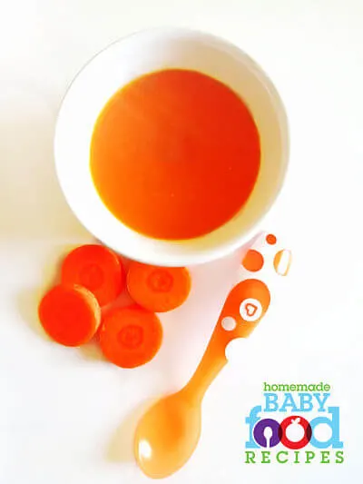 Baby’s Carrot and Cumin Soup