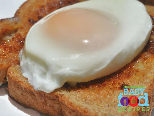 Perfect Poached Egg for Baby