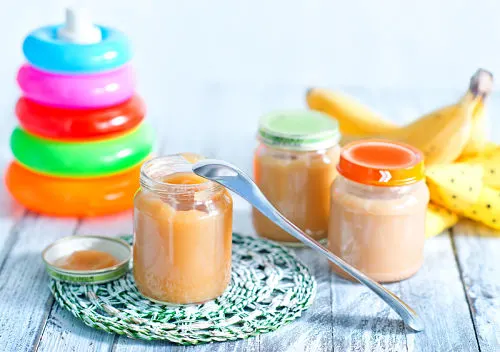 Baby prefers store-bought baby food