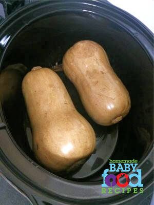 How to cook butternut squash in the slow cooker