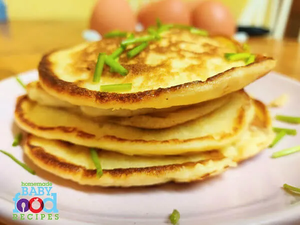 A stack of potato pancakes